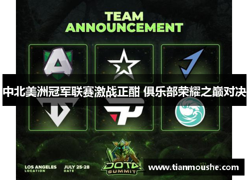 中北美洲冠军联赛激战正酣 俱乐部荣耀之巅对决