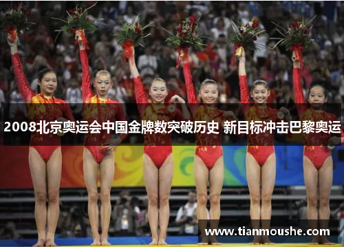 2008北京奥运会中国金牌数突破历史 新目标冲击巴黎奥运
